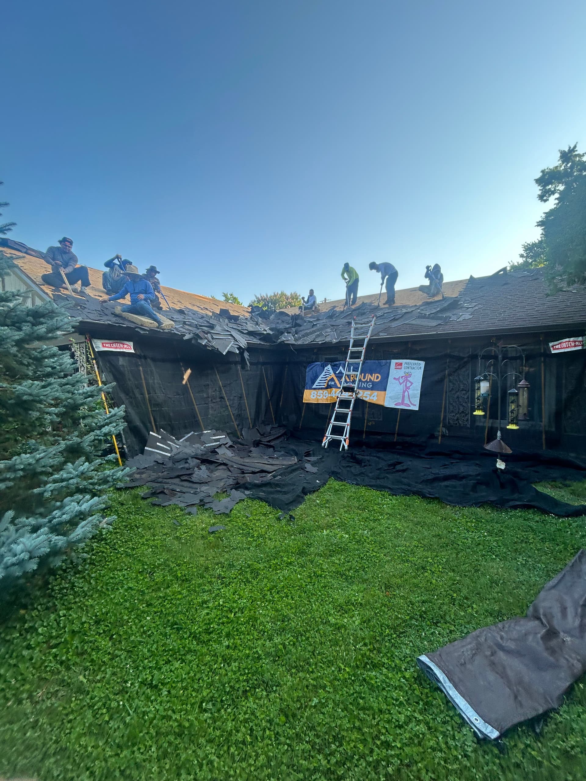 Full Roof Tear-Off the Right Way Before New Shingles Go Down image