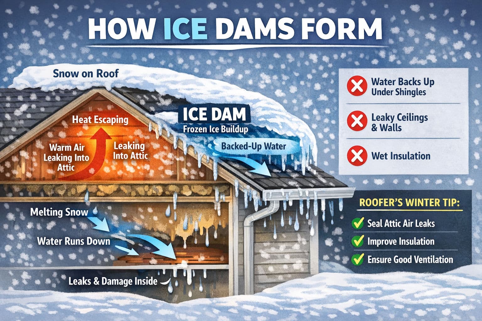 Project Understanding Ice Dams and How to Prevent Them image