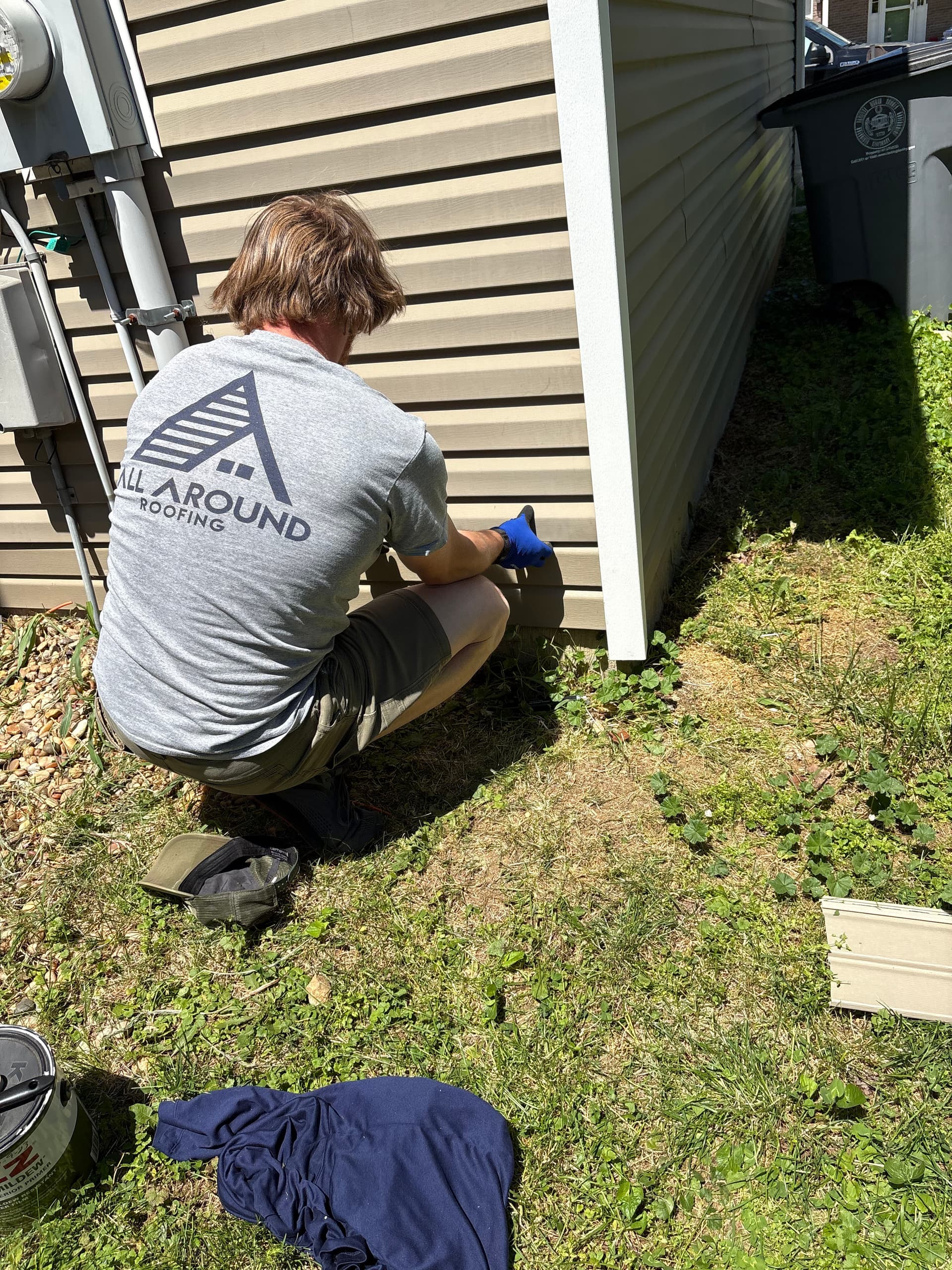 Your Weedeater Did What to Your Siding? image